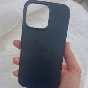 Apple Midnight Silicone iPhone Case